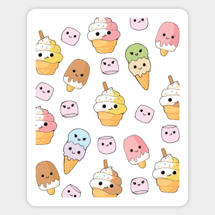 Kawaii Icecream Magnet